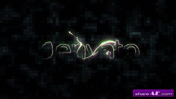 Videohive Electro Glitch Logo