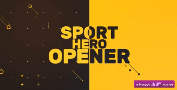 Videohive Sport Hero Opener