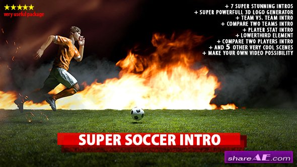 Videohive Super Soccer Intro