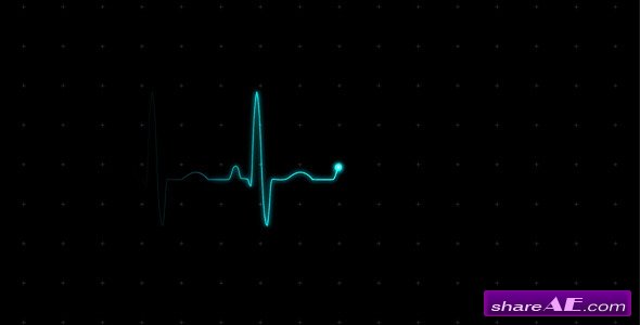 Videohive EKG (Heartbeat Monitor - Electrocardiogram) - Motion Graphics