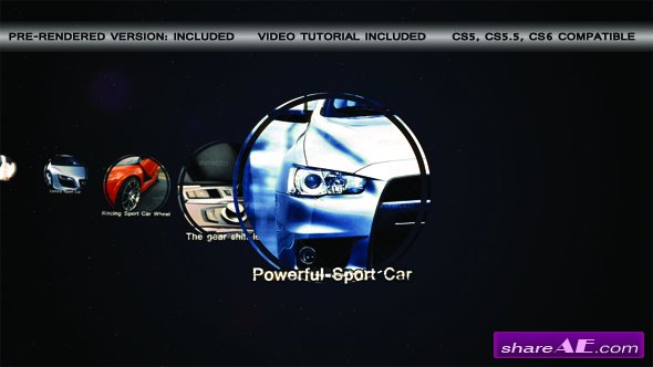 Videohive Sport Car Slideshow