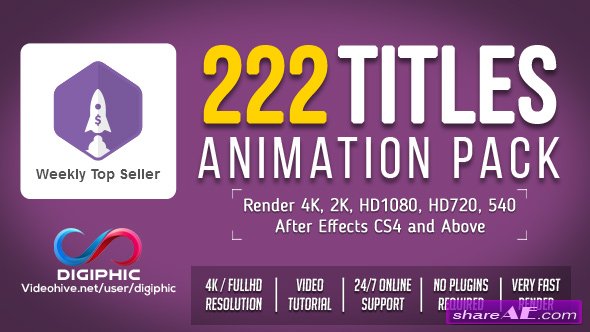 Videohive Titles Animation