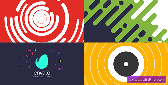 Videohive Shape Logo Intro