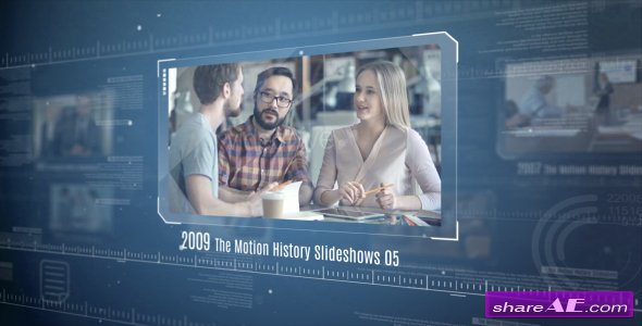 Videohive The Motion History Slideshows