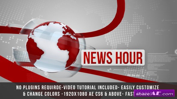 Videohive Global News Intro Title