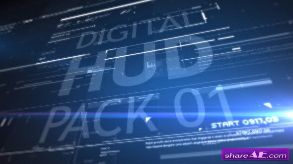 Videohive HUD Pack 01