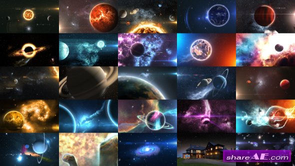 Videohive Solar System Massive Kit