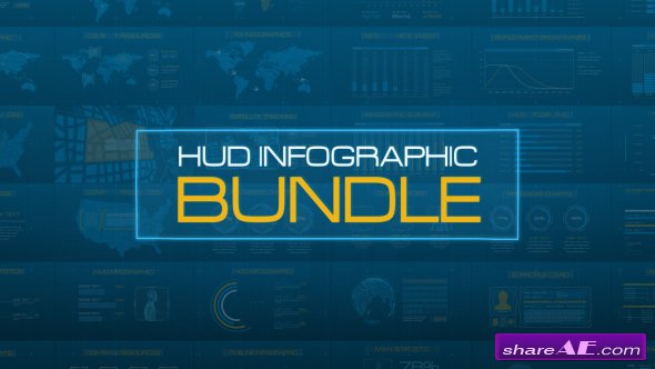 Videohive HUD Infographic Bundle