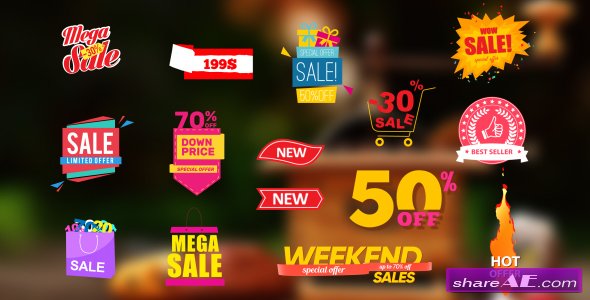 Videohive Sales Labels 2