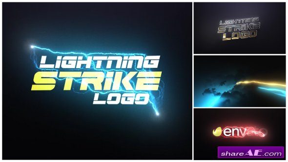 Videohive Lightning Strike Logo