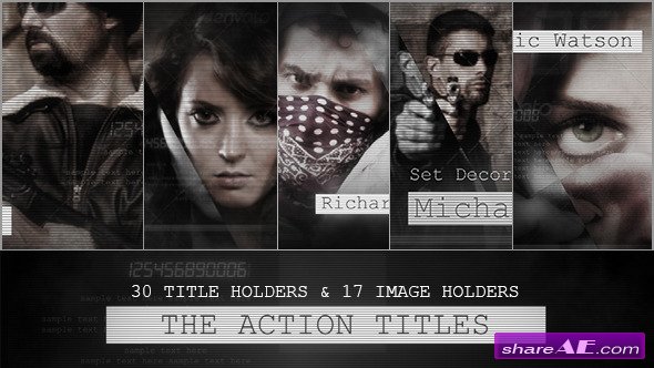 Videohive The Action Titles