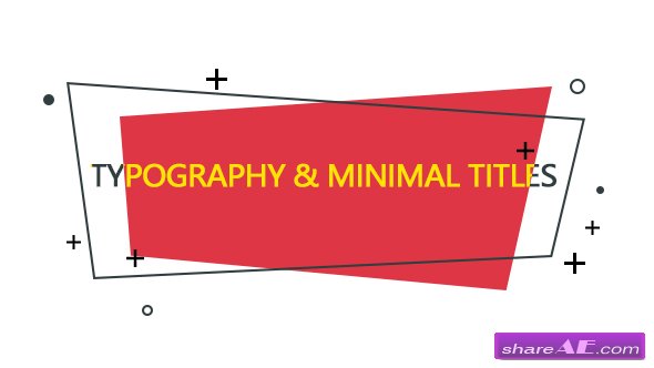 Videohive Typography & Minimal Titles