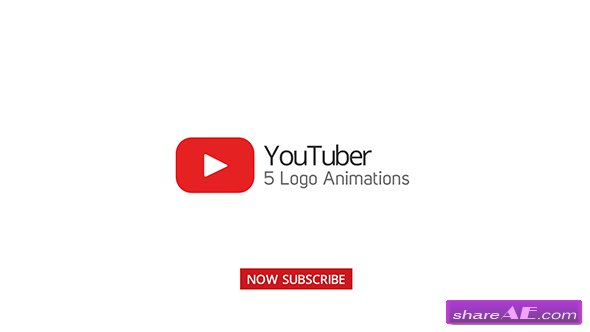 Videohive Youtuber Logo Stings - 5 Versions