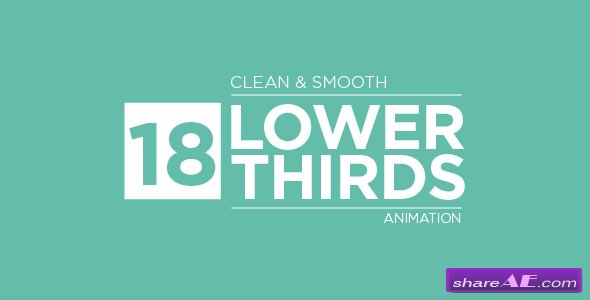 Videohive Lower Thirds 20633452