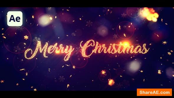 Videohive Christmas Titles Greetings Free After Effects Templates