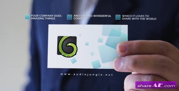 Business Card V1 - Project for After Effects (VideoHive)