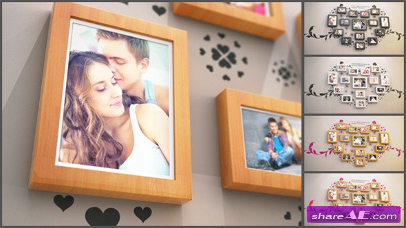 Love Photo Gallery - Project for After Effects (Videohive)