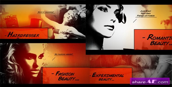 Comic Book Slideshow - After Effects Project (Videohive)