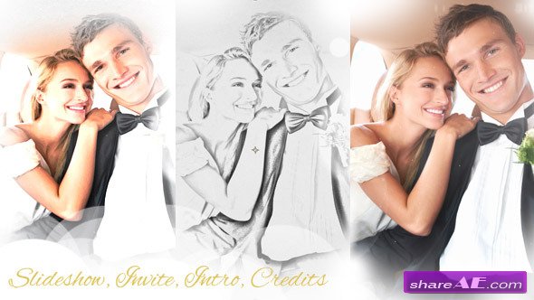 Wedding Intro & Wedding Slideshow - After Effects Project (Videohive)