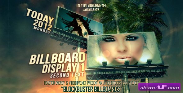 Blockbuster Billboards - After Effects Project (Videohive)