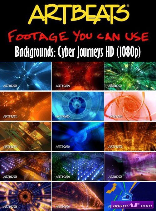 Artbeats - Backgrounds: Cyber Journeys HD (1080p)