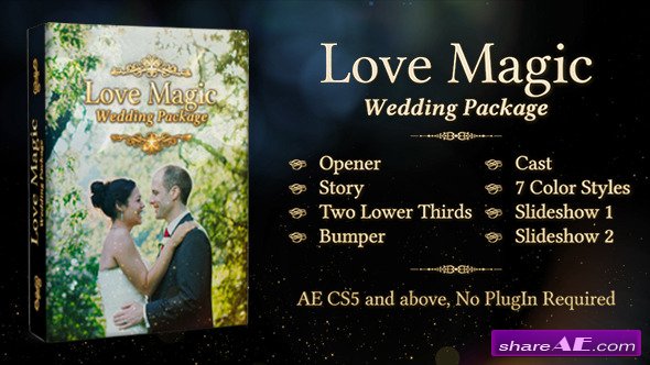Love Magic Wedding Package - After Effects Project (Videohive)