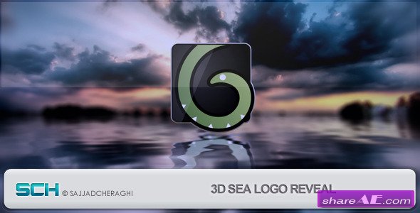 3D Sea Logo Reveal - After Effects Project (Videohive)