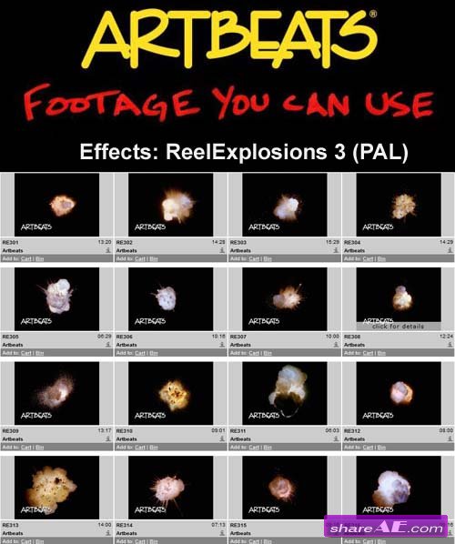 Artbeats - Effects: ReelExplosions 3 (PAL)