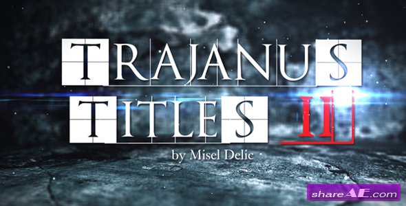 Trajanus Titles 2 - Trailer - After Effects Project (Videohive)