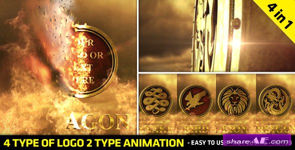Fire Logo Reveal - After Effects Project (Videohive)