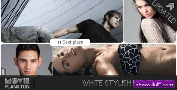 White Stylish Movements - After Effects Project (Videohive)