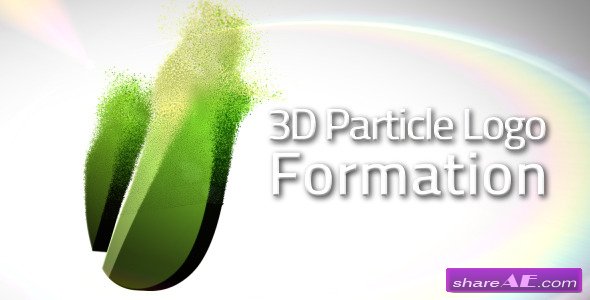 3D Particle Logo Formation - After Effects Project (Videohive)