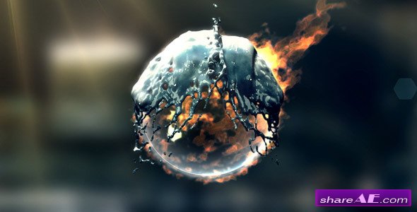 Fire & Water Logo - After Effects Project (Videohive)