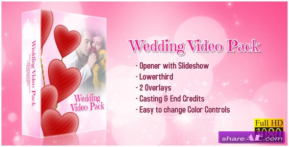 Wedding Video Package - After Effects Project (Videohive)
