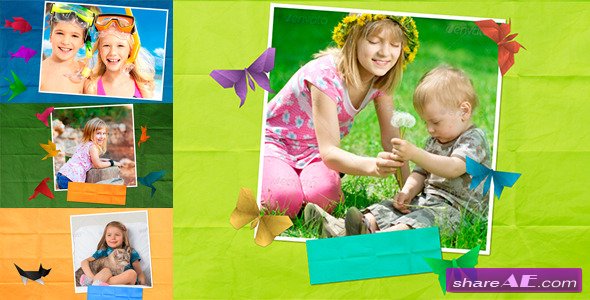 Origami Photo Album - After Effects Project (Videohive)