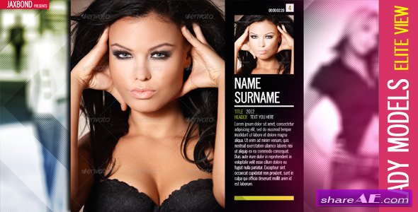 Lady Models - After Effects Project (Videohive)