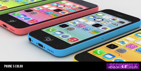 Phone 5 Color - After Effects Project (Videohive)