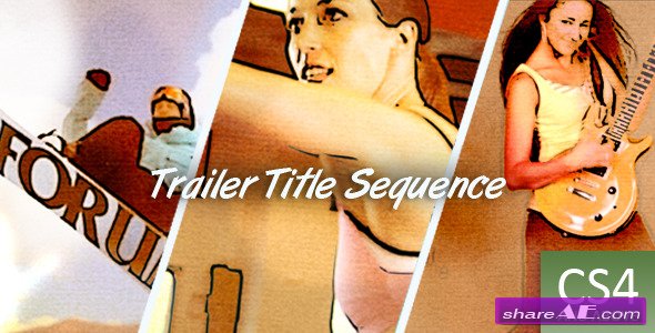 Trailer Title Sequence - After Effects Project (Videohive)