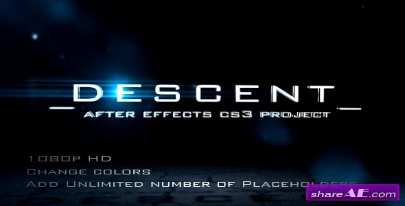 DESCENT - After Effects Project (Videohive)