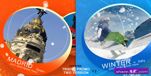 Travel Promo V2 - After Effects Project (Videohive)