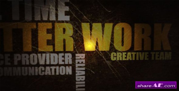 TypoGraphy HD -  After Effects Project (VideoHive)