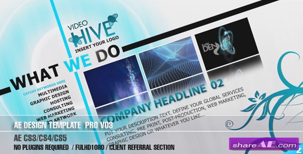 AE CS3 - Professional Design Template V03 -  After Effects Project (Videohive)