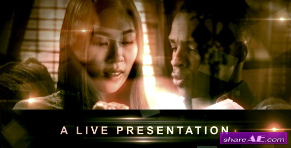 A LIVE Presentation -  After Effects Project (VideoHive)