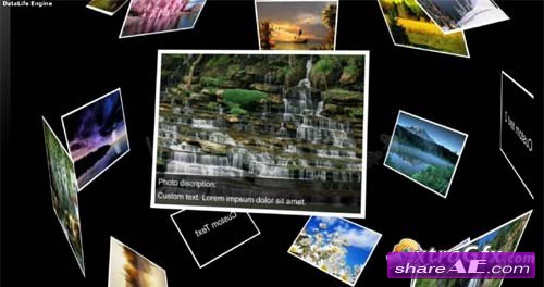 3d Sphere Image -  After Effects Project (VideoHive)