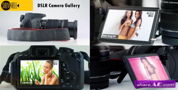 Photo Gallery on a DSLR Camera - After Effects Project (VideoHive)