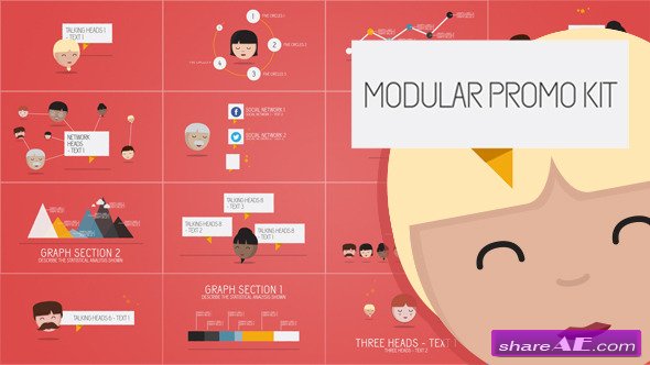 Modular Promo Kit - After Effects Project (Videohive)