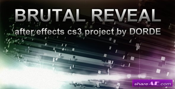 Brutal Reveal -  After Effects Project (VideoHive)