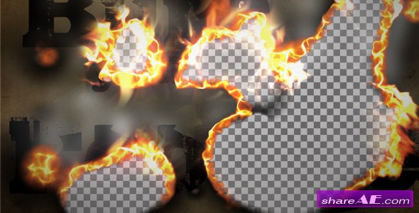 Burn Smoke Transition - Motion Graphics (Videohive)