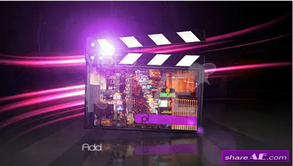 Elegant Movie Clapper -  After Effect Project (Videohive)
