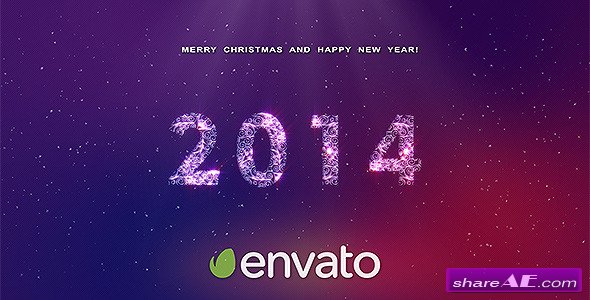 download after effects project happy new year